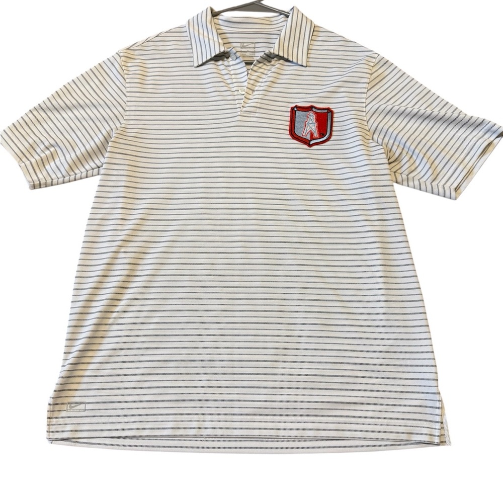 Nike Houston Oilers Polo size M with Oilers Patch